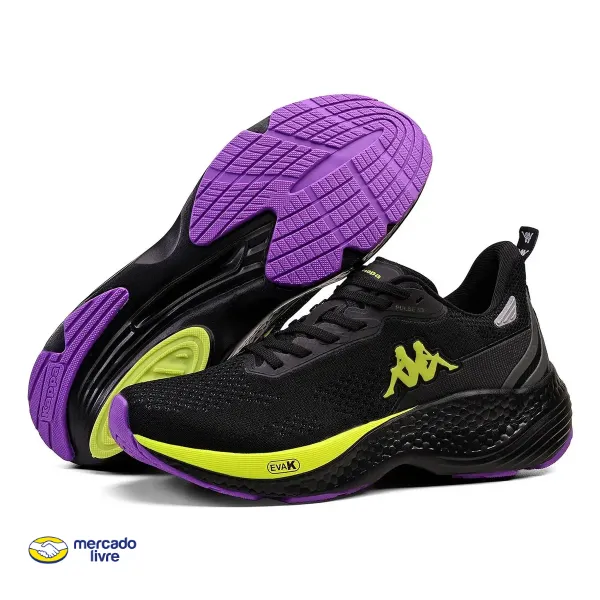 Tênis Kappa Pulse Rx Unissex Corrida Conforto