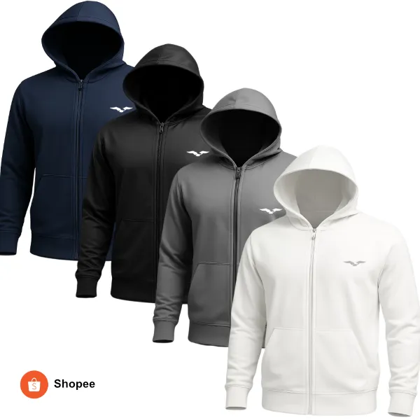 Jaqueta Blusa Jogger Masculina com Capuz